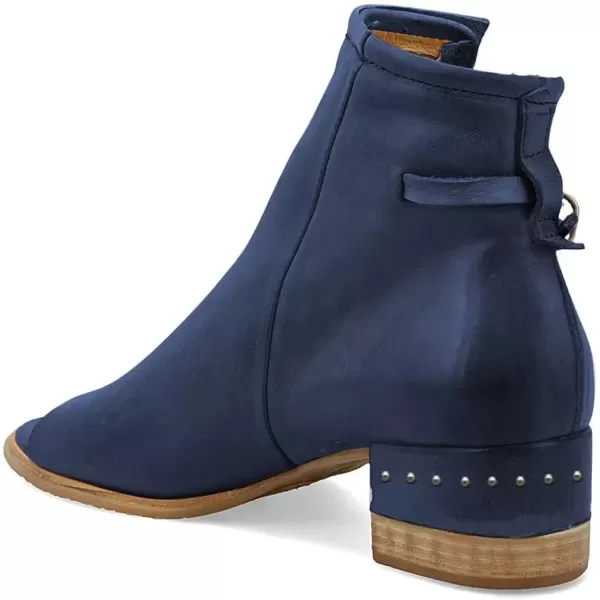 imageFSJ Women Peep Open Toe Sandals Boot Cut Out Buckle Ankle Bootie Comfortable Stacked Block Low Heeled Summer Sandal Shoes Size 415 M USBluetwo Straps