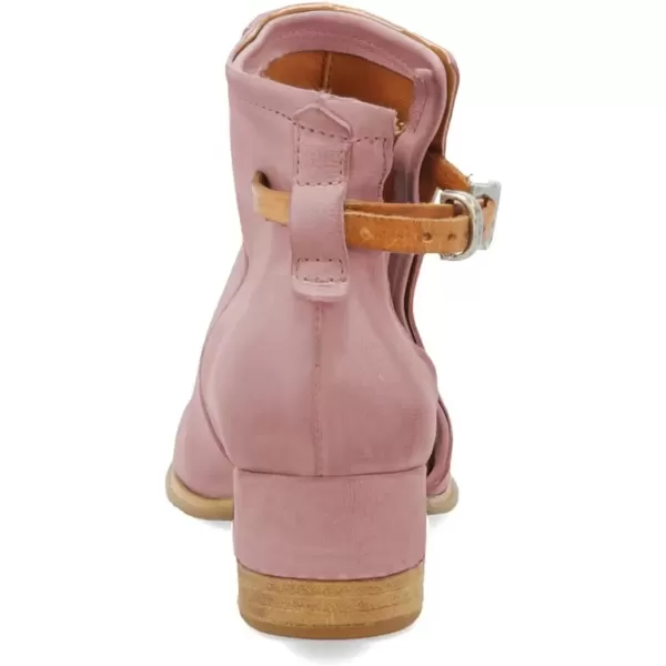 imageFSJ Women Peep Open Toe Sandals Boot Cut Out Buckle Ankle Bootie Comfortable Stacked Block Low Heeled Summer Sandal Shoes Size 415 M USPink