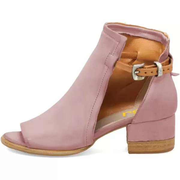 imageFSJ Women Peep Open Toe Sandals Boot Cut Out Buckle Ankle Bootie Comfortable Stacked Block Low Heeled Summer Sandal Shoes Size 415 M USPink