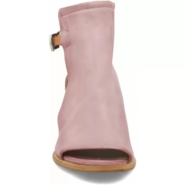imageFSJ Women Peep Open Toe Sandals Boot Cut Out Buckle Ankle Bootie Comfortable Stacked Block Low Heeled Summer Sandal Shoes Size 415 M USPink