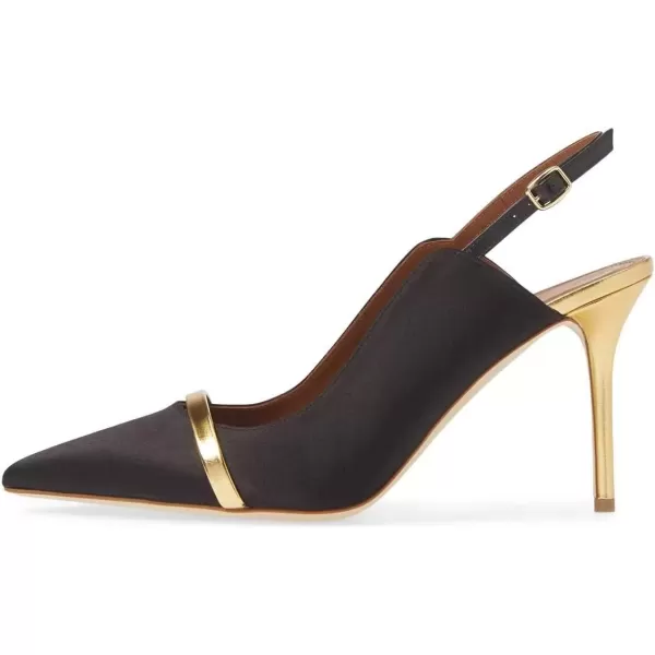 imageFSJ Women Classy Pointed Toe Thin High Heel Slingback Pump Office Prom Dress Shoes Size 415 USBlack