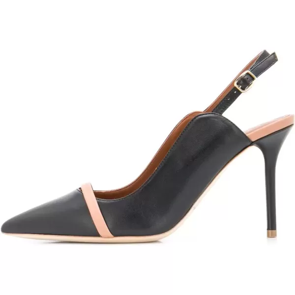 imageFSJ Women Classy Pointed Toe Thin High Heel Slingback Pump Office Prom Dress Shoes Size 415 USBlack Nude