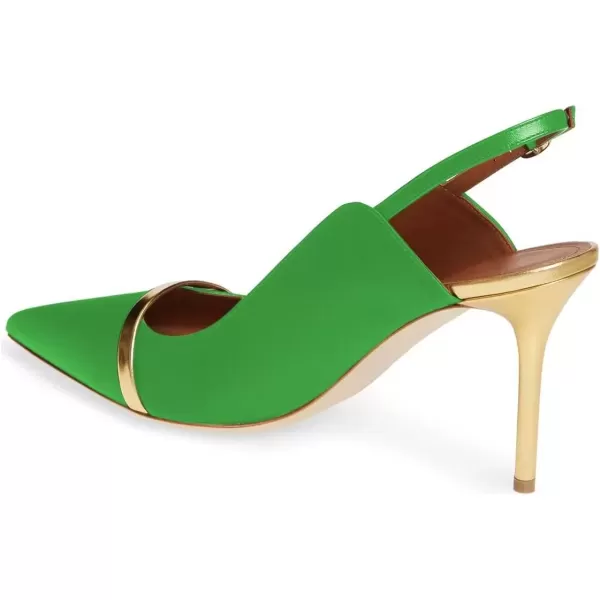 imageFSJ Women Classy Pointed Toe Thin High Heel Slingback Pump Office Prom Dress Shoes Size 415 USGreen