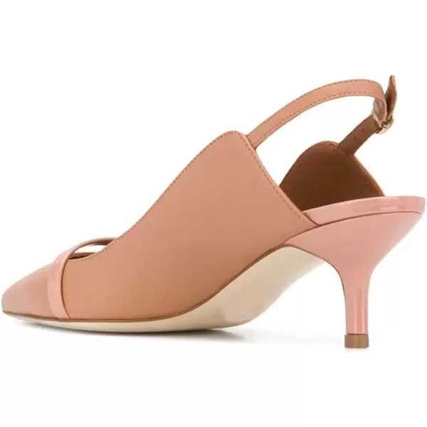 imageFSJ Women Classy Pointed Toe Thin High Heel Slingback Pump Office Prom Dress Shoes Size 415 USNude5 Cm