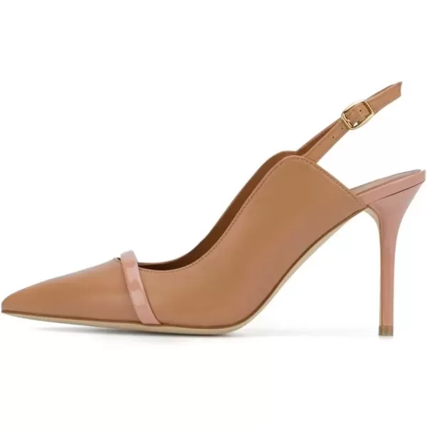 imageFSJ Women Classy Pointed Toe Thin High Heel Slingback Pump Office Prom Dress Shoes Size 415 USNudepink