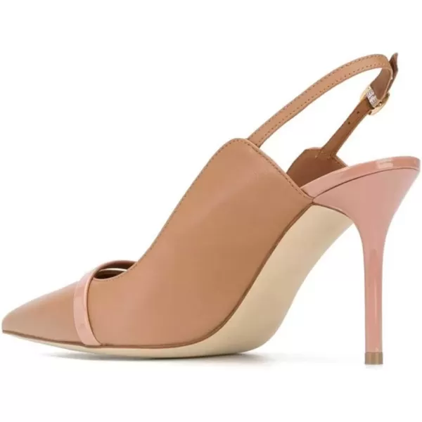 imageFSJ Women Classy Pointed Toe Thin High Heel Slingback Pump Office Prom Dress Shoes Size 415 USNudepink
