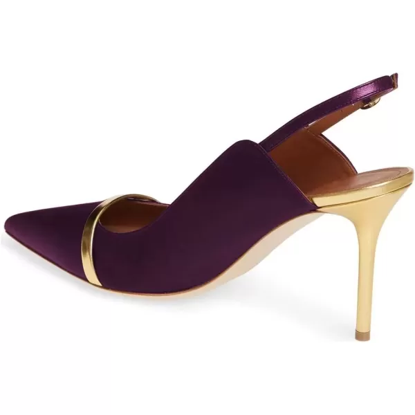 imageFSJ Women Classy Pointed Toe Thin High Heel Slingback Pump Office Prom Dress Shoes Size 415 USPurple