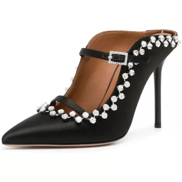 Black Satin Studs