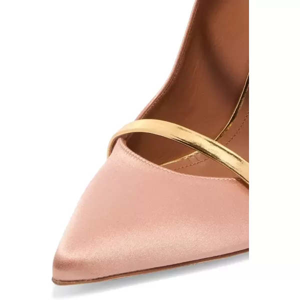 imageFSJ Women Fashion Pointy Toe Mules Sandals High Heels Pumps Double Straps Slide Sandals Casual Summer Party Shoes Size 415 M USPink12 Cm