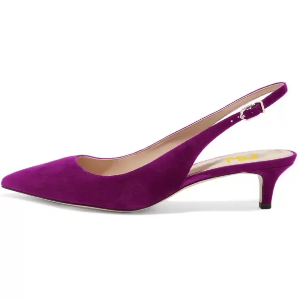 Fuchsia-suede