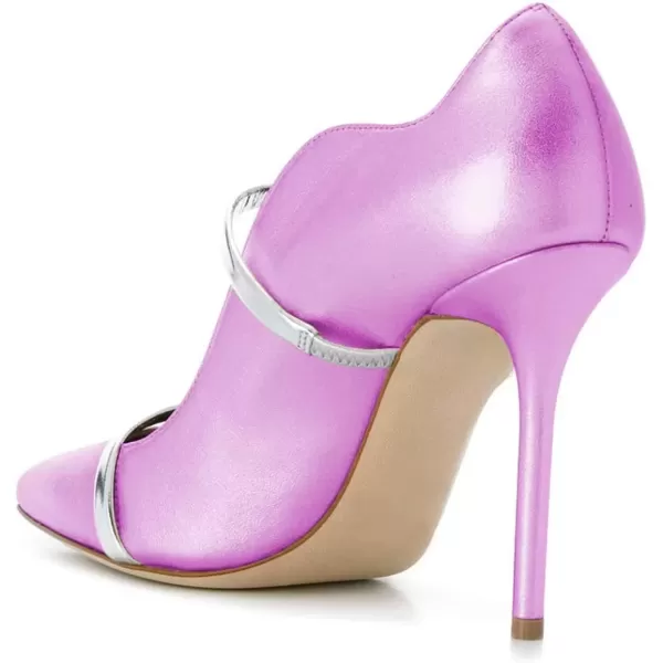 imageFSJ Women Sexy Double Straps Pointed Toe Pumps High Heels Stilettos Party Dress Shoes Size 415 USLavender12cm