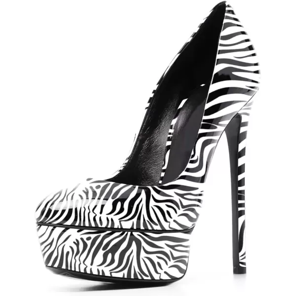 imageFSJ Women Classic Chunky High Heels Pumps Platform Closed Toe Sexy Slip On Ladies Shoes Size 415 USBlack Fringe