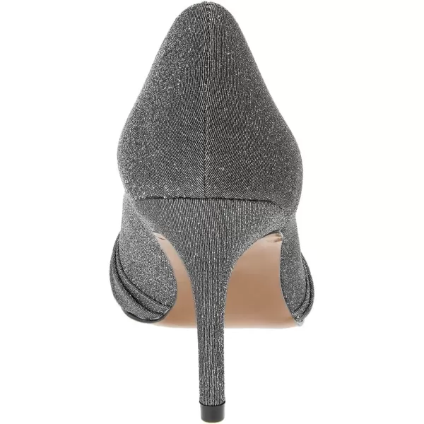 imageFSJ Women Elegant Slouch Peep Toe Pumps Glitter High Heels Stilettos Formal Office Shoe Size 415 USGrey