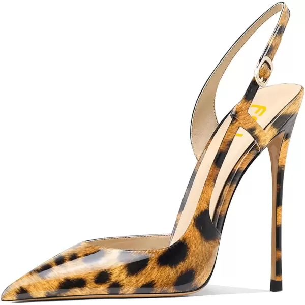 Leopard Print Patent Leather