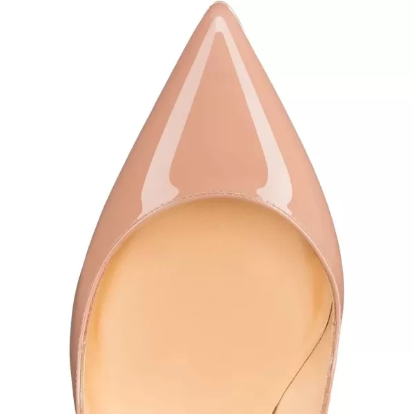 imageFSJ Women Gold Metal Chain Chunky High Heel Pointed Toe Slip On Fashion Party Prom Pumps Prom Shoes Size 415 USNudeplatform