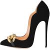imageFSJ Women Classic Pointed Toe High Heels Sexy Stiletto Pumps Office Lady Casual Dress Party Prom Shoes Size 415 USBlackchain