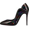 imageFSJ Women Classic Pointed Toe High Heels Sexy Stiletto Pumps Office Lady Casual Dress Party Prom Shoes Size 415 USBlackmulticolor