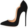 imageFSJ Women Classic Pointed Toe High Heels Sexy Stiletto Pumps Office Lady Casual Dress Party Prom Shoes Size 415 USBlacksuede