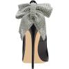 imageFSJ Women Classic Pointed Toe High Heels Sexy Stiletto Pumps Office Lady Casual Dress Party Prom Shoes Size 415 USBowknot Black