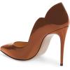 imageFSJ Women Classic Pointed Toe High Heels Sexy Stiletto Pumps Office Lady Casual Dress Party Prom Shoes Size 415 USBrown