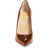 imageFSJ Women Classic Pointed Toe High Heels Sexy Stiletto Pumps Office Lady Casual Dress Party Prom Shoes Size 415 USBrown