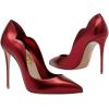 imageFSJ Women Classic Pointed Toe High Heels Sexy Stiletto Pumps Office Lady Casual Dress Party Prom Shoes Size 415 USBurgundyleather
