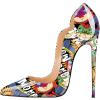imageFSJ Women Classic Pointed Toe High Heels Sexy Stiletto Pumps Office Lady Casual Dress Party Prom Shoes Size 415 USCartoon