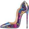 imageFSJ Women Classic Pointed Toe High Heels Sexy Stiletto Pumps Office Lady Casual Dress Party Prom Shoes Size 415 USFlower