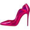 imageFSJ Women Classic Pointed Toe High Heels Sexy Stiletto Pumps Office Lady Casual Dress Party Prom Shoes Size 415 USFuchsiamirror
