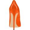 imageFSJ Women Classic Pointed Toe High Heels Sexy Stiletto Pumps Office Lady Casual Dress Party Prom Shoes Size 415 USOrange