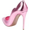 imageFSJ Women Classic Pointed Toe High Heels Sexy Stiletto Pumps Office Lady Casual Dress Party Prom Shoes Size 415 USPink Leather