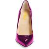 imageFSJ Women Classic Pointed Toe High Heels Sexy Stiletto Pumps Office Lady Casual Dress Party Prom Shoes Size 415 USPurple