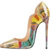 imageFSJ Women Classic Pointed Toe High Heels Sexy Stiletto Pumps Office Lady Casual Dress Party Prom Shoes Size 415 USQuicksand