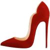 imageFSJ Women Classic Pointed Toe High Heels Sexy Stiletto Pumps Office Lady Casual Dress Party Prom Shoes Size 415 USRedsuede