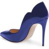 imageFSJ Women Classic Pointed Toe High Heels Sexy Stiletto Pumps Office Lady Casual Dress Party Prom Shoes Size 415 USRoyal Blue