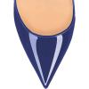 imageFSJ Women Classic Pointed Toe High Heels Sexy Stiletto Pumps Office Lady Casual Dress Party Prom Shoes Size 415 USRoyal Blue