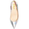 imageFSJ Women Classic Pointed Toe High Heels Sexy Stiletto Pumps Office Lady Casual Dress Party Prom Shoes Size 415 USSilver