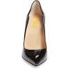 imageFSJ Women Classic Pointed Toe High Heels Sexy Stiletto Pumps Office Lady Casual Dress Party Prom Shoes Size 415 USStudded Black