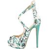 imageFSJ Women Gorgeous Peep Toe Platform Pumps Cross Strap High Heels Sandals Party Shoes Size 415 USInkscrawl