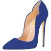 Blue-suede