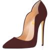 Brownish Red-suede