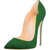 Green-suede