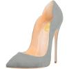Grey-suede