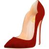 Red-suede