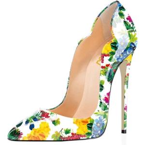 imageFSJ Women Classic Pointed Toe High Heels Sexy Stiletto Pumps Office Lady Casual Dress Party Prom Shoes Size 415 USFruit