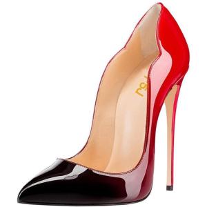 imageFSJ Women Classic Pointed Toe High Heels Sexy Stiletto Pumps Office Lady Casual Dress Party Prom Shoes Size 415 USGradient