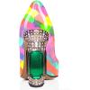 imageFSJ Women Bridal Pointed Toe Chunky High Heel Printed Multicolor Pumps Slip on Wedding Thick Comfy Shoes US Size 415 M USColor Block