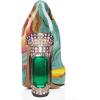 imageFSJ Women Bridal Pointed Toe Chunky High Heel Printed Multicolor Pumps Slip on Wedding Thick Comfy Shoes US Size 415 M USDye