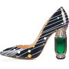 imageFSJ Women Bridal Pointed Toe Chunky High Heel Printed Multicolor Pumps Slip on Wedding Thick Comfy Shoes US Size 415 M USUniverse