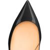 imageFSJ Women Classic Kitten Heels Pointy Closed Toe Pumps Slip On Office Ladies Party Date Business Dress Shoe Size 415 USBlack